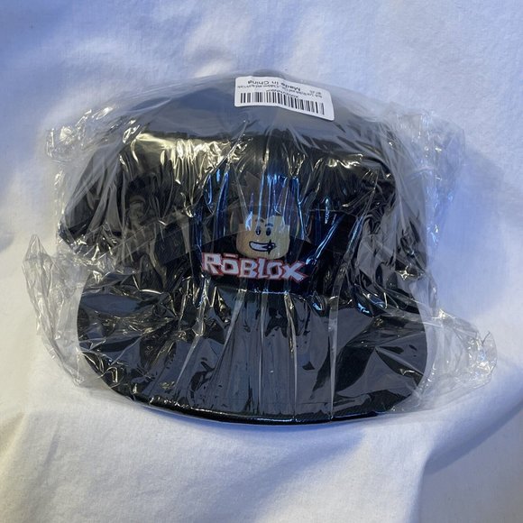 Roblox Boy Head Youth Black Snapback Gaming Anime Cartoon Hat Cap Adjustable - Picture 12 of 12